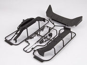 Black Plastic Parts Set 1/10 SUBARU BRZ R&D SPORT