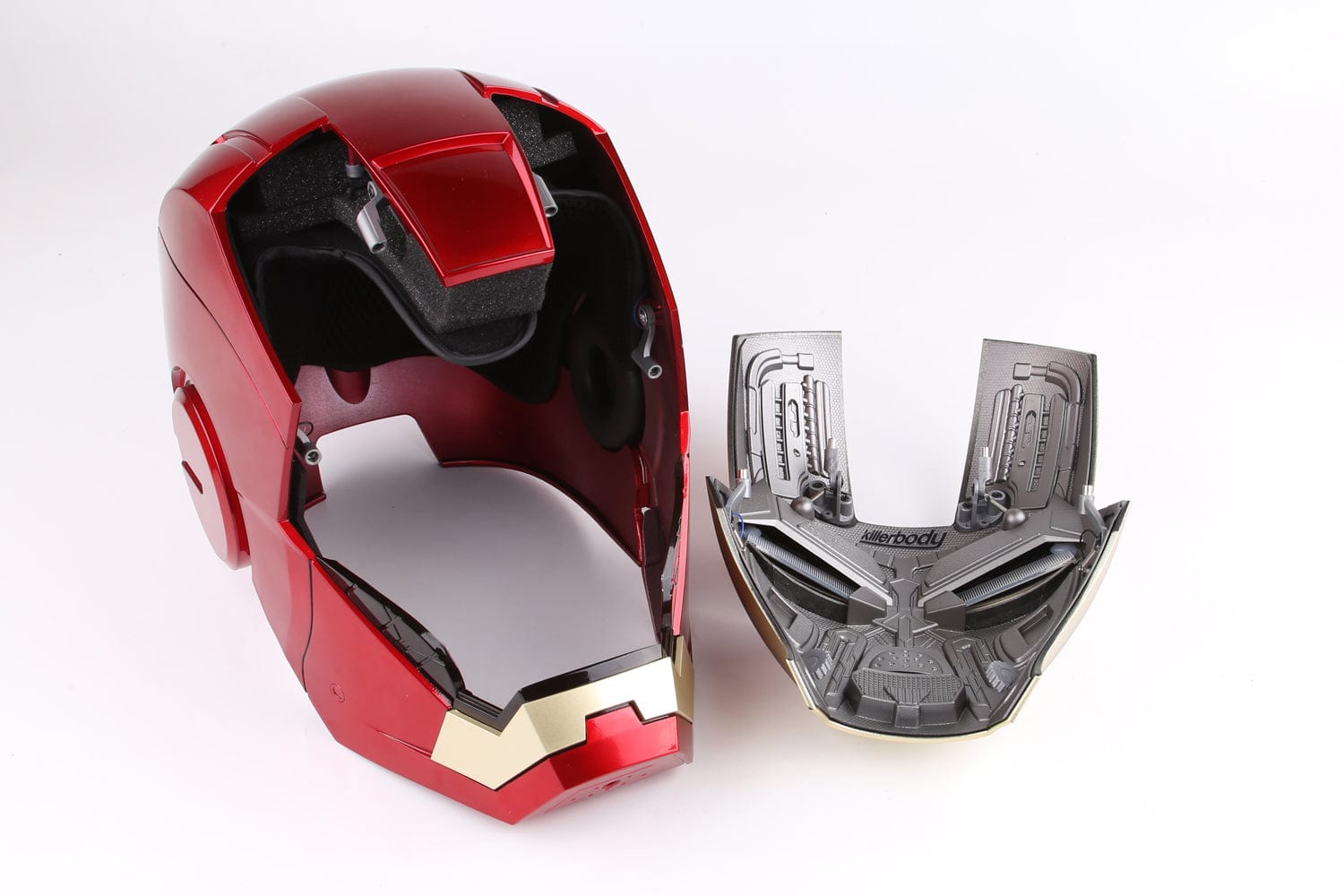 Killerbody 1: 1 Iron Man MK7 Mask Toys,Pluggable mask,Classic Design Killerbody 1: 1 Iron Man MK7 Mask Toys,Pluggable mask,Classic Design