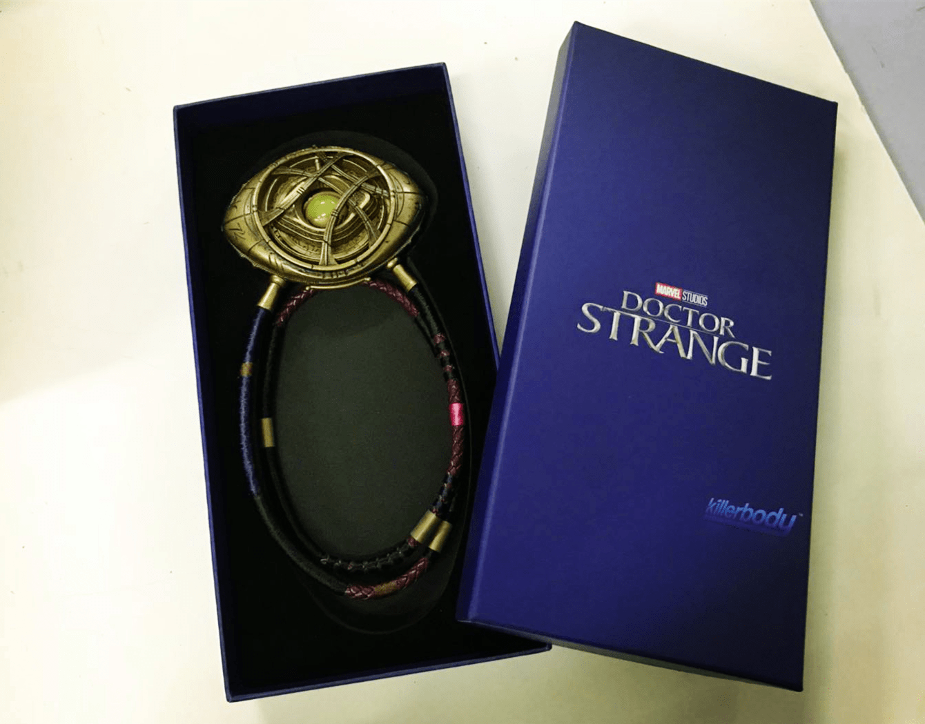 Killerbody 1:1 Doctor Strange Wearable Necklace Eye Of Agamotto Collec Killerbody 1:1 Doctor Strange Wearable Necklace Eye Of Agamotto Collec