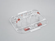 Painted Light Lenses Hard Polycarbonate Fit for #48601 1/10 Toyota Land Cruiser 70 Hard Body
