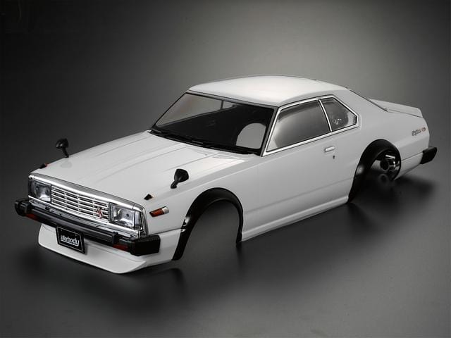 1/10 1980 Nissan Skyline 2000 Turbo GT-ES (C211) Finished Body White