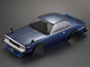 Killerbody 1/10 RC 1977 Skyline Hardtop 2000 GT-ES Finished Body Blue (Printed) #48700
