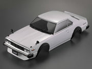 1977 Skyline Hardtop 2000 GT-ES Finished Body White (Printed)(in stock now!)