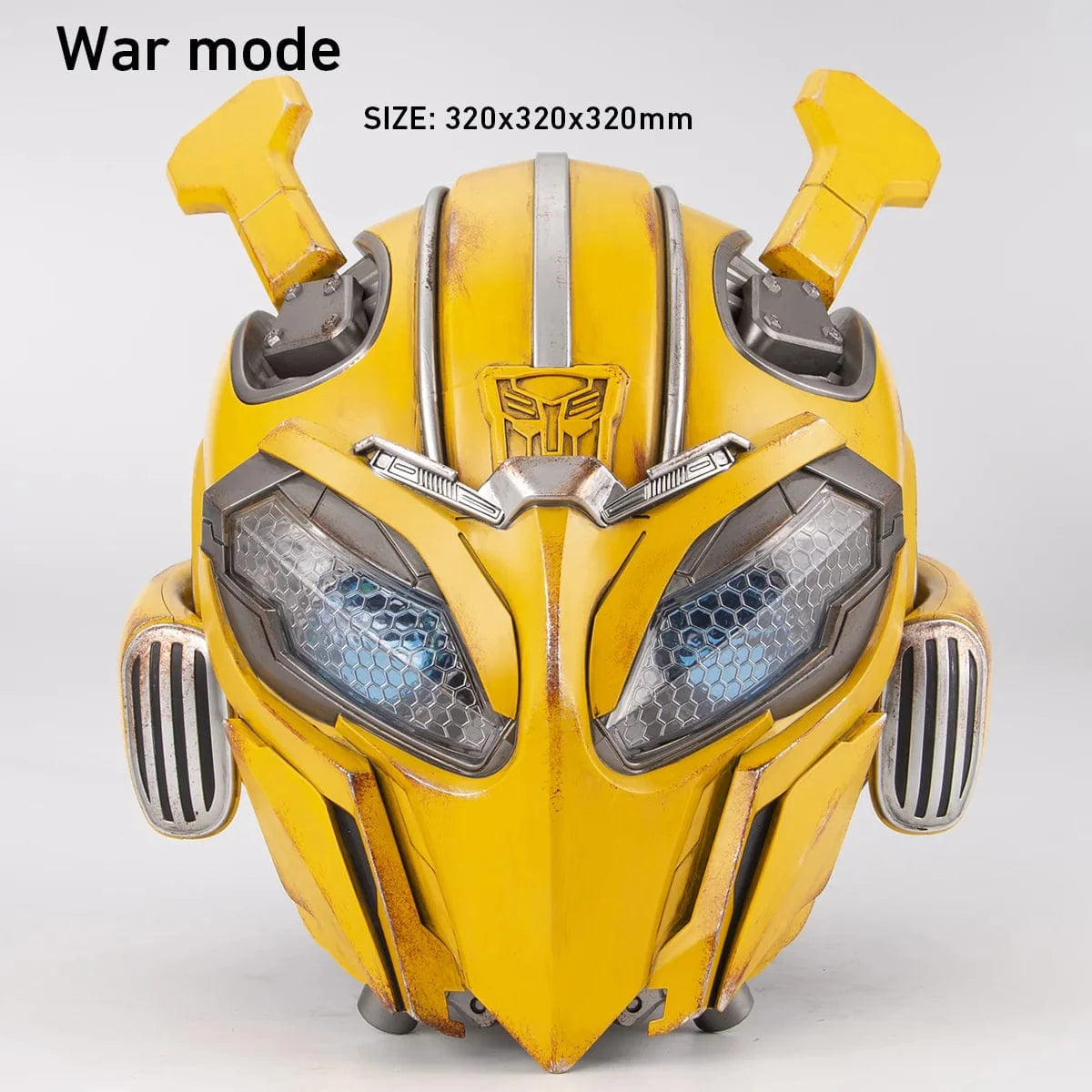 bumblebee transformer motorcycle helmet Killerbody 1:1 Wearable Bumblebee Helmet English Voice Control (In sto