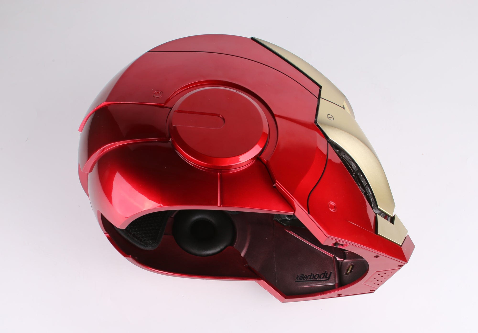 Killerbody 1: 1 Collectible Iron Man MK7 Wearable Toy Helmet with Eyes