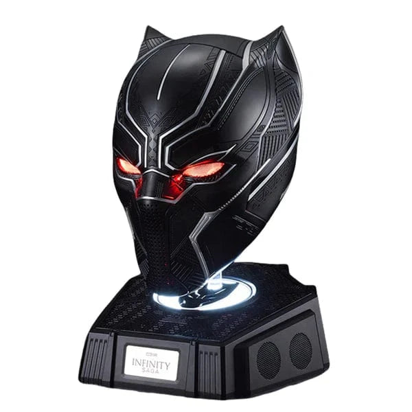 agv black panther helmet 1:1 Collectible Wearable Black Panther Helmet w/Eye Lights Touch Contr