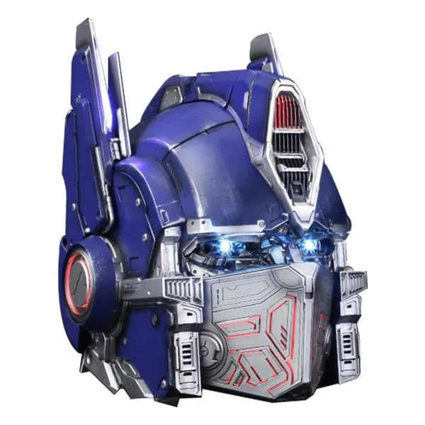 casco mt helmets optimus TRANSFORMERS Optimus Prime Wearable Helmet Collectible Voice Changer(I