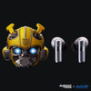 Bumblebee Wireless Alloy Bluetooth Headphones - Color:Silver