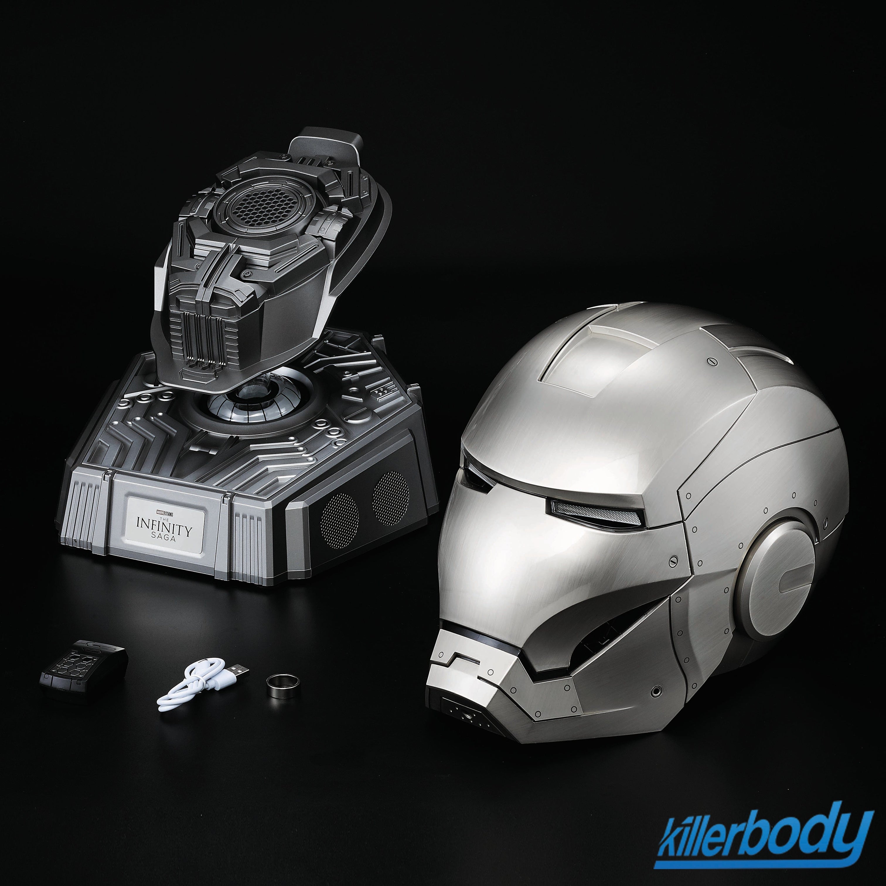 Killerbody 1: Collectible Bluetooth Speaker Iron Man MK2 Wearable He