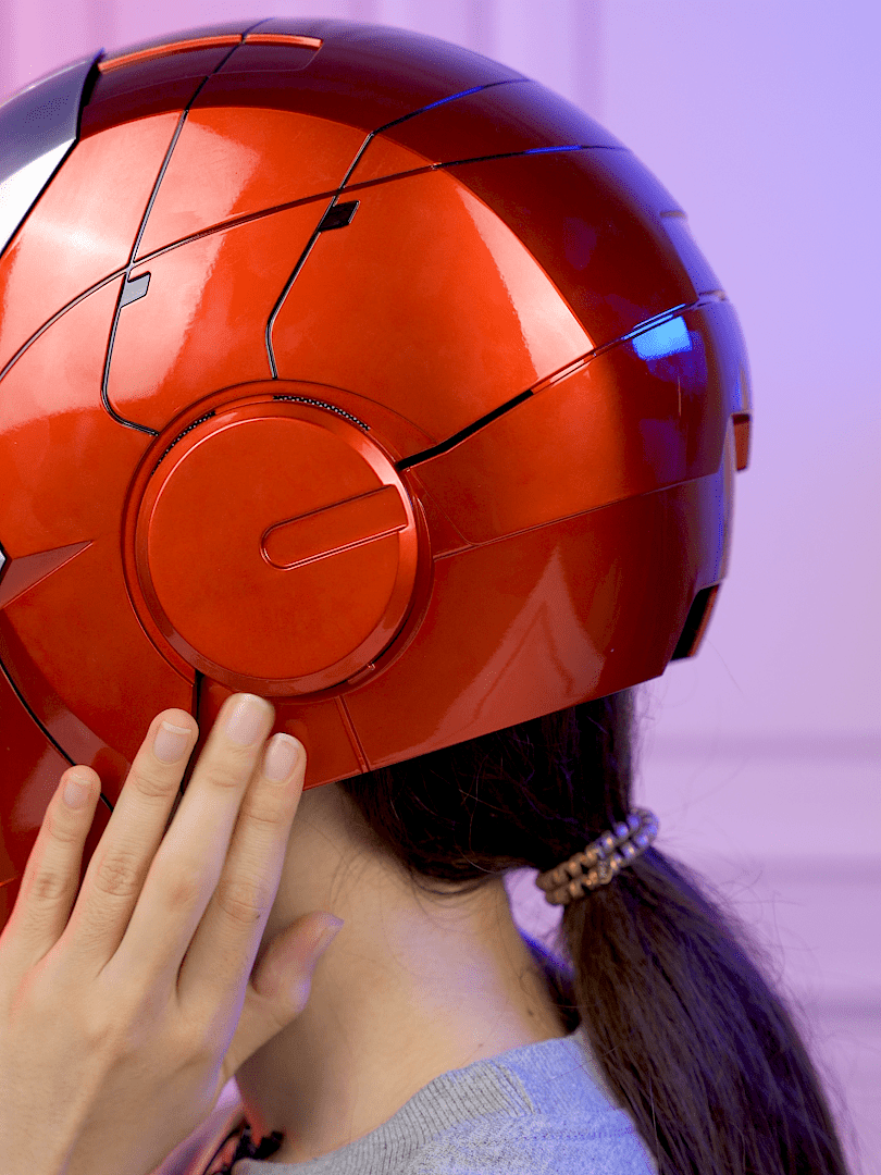 bbts iron man helmet Killerbody 1: 1 Collectible Iron Man MK5 Wearable Helmet with Bluetoot