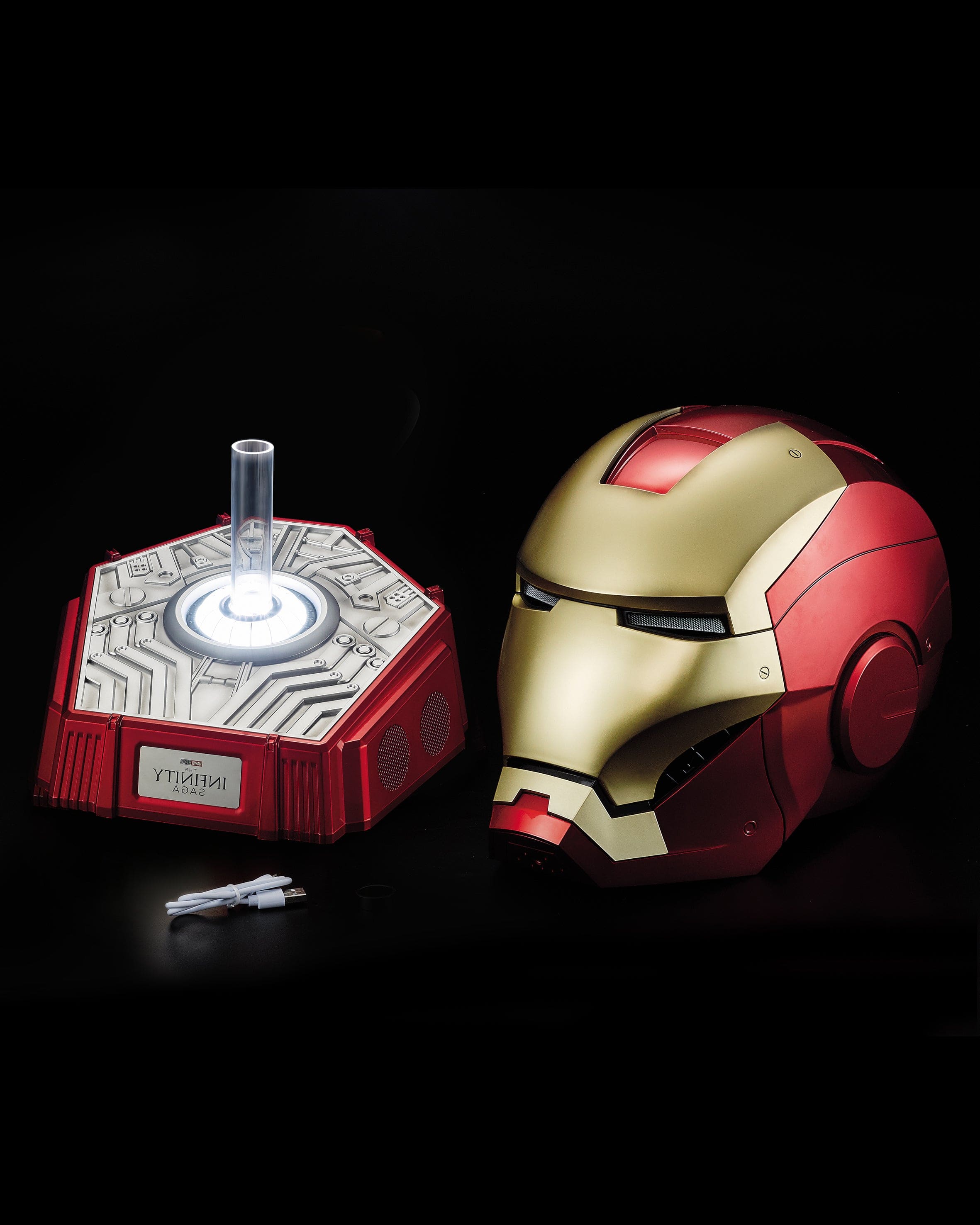 Maschera Casco Captain America 1:1 Indossabile – Killerbody, Con Altoparlanti Bluetooth, Nuova!