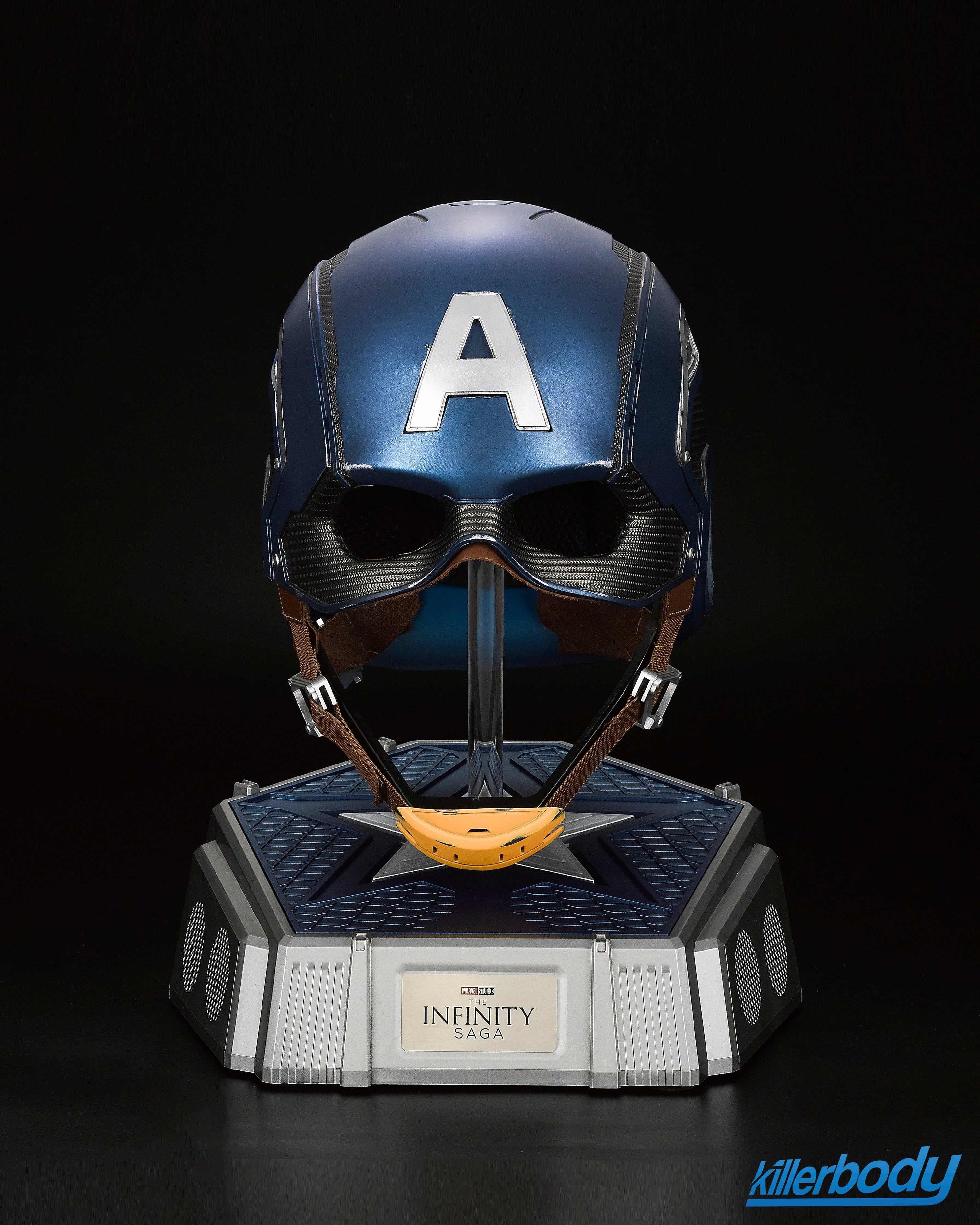 Killerbody 1: 1 Collectible Bluetooth Speaker Captain America Wearable