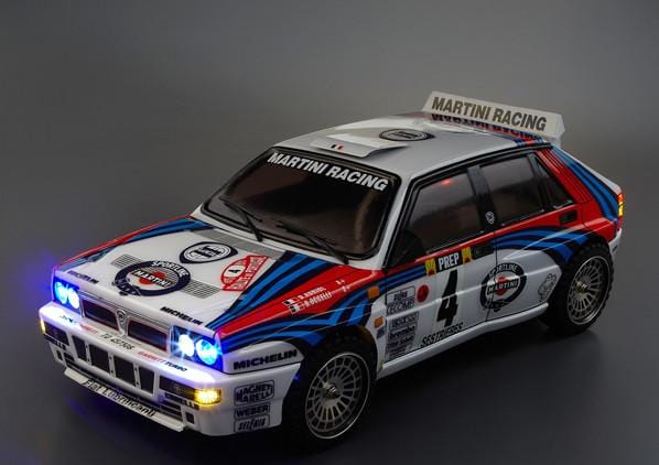 Killerbody 1/10 RC Lancia Delta HF Integrale Finished PC Body Rally-racing  (Printed) #48248