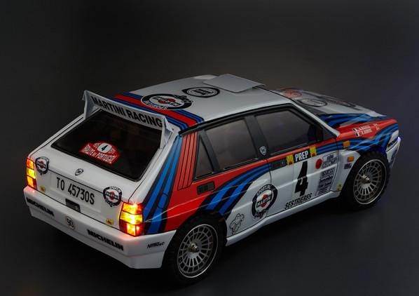 Killerbody 1/10 RC Lancia Delta HF Integrale Finished PC Body Rally-racing  (Printed) #48248