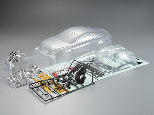 1/10 LEXUS RC F Clear Body
