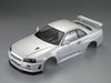 Killerbody 1/10 NISSAN SKYLINE (BNR34) RC Car Finished Body (Pearl-white) #48644