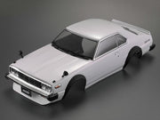 1977 Skyline Hardtop 2000 GT-ES Finished Body White (Printed)（in stock now！）