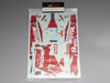 Racing decal sheet 1 set for Motul Autech GT-R (2016) NISMO (R35)