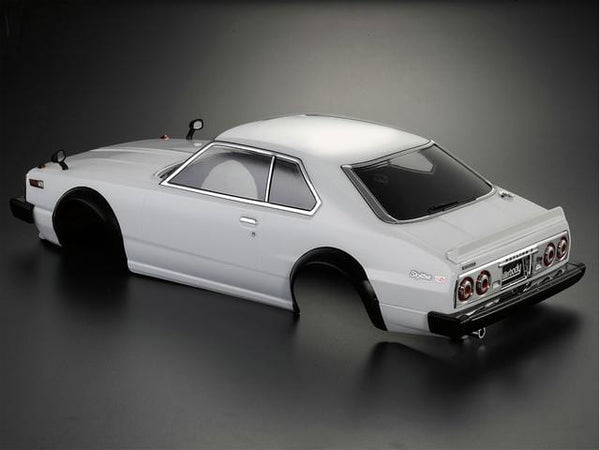 1/10 1980 Nissan Skyline 2000 Turbo GT-ES (C211) Finished Body White