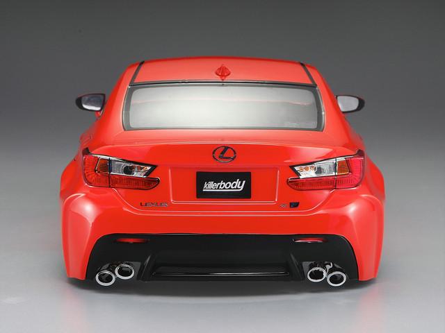 1/10 LEXUS RC F Finished Body Orange