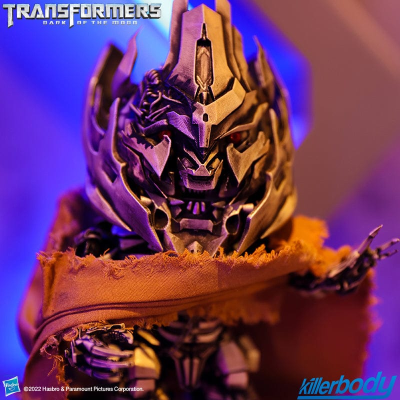 HiPlay Killerbody Megatron Q-Version KB20069-20 – Statuetta Da Collezione 15cm Con Occhi LED E Accessori - 2