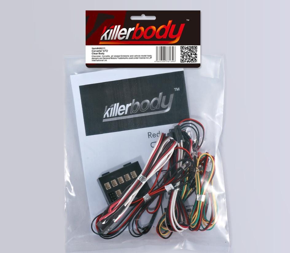 Killerbody Sistema Illuminazione A Led Con Scatola Di Controllo (18 Led) Per RC