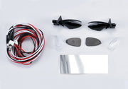 Wing Mirror W/LED Unit Set( Fit for 1/10 Touring Car)